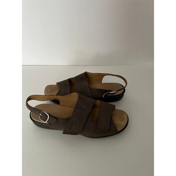 Hotter Comfort Concepts Women's Easy II Sandals Comfort Brown Size 10 (STD) - Picture 3 of 8